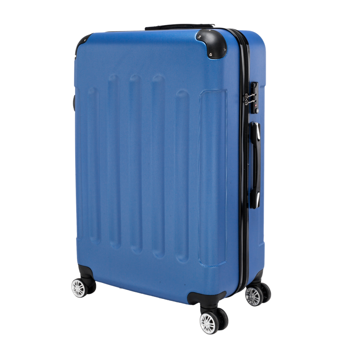 3 Pcs Suitcase Lightweight ABS Carry-on Hand Luggage 4 Spinner Wheels Trolley Case - Image 7