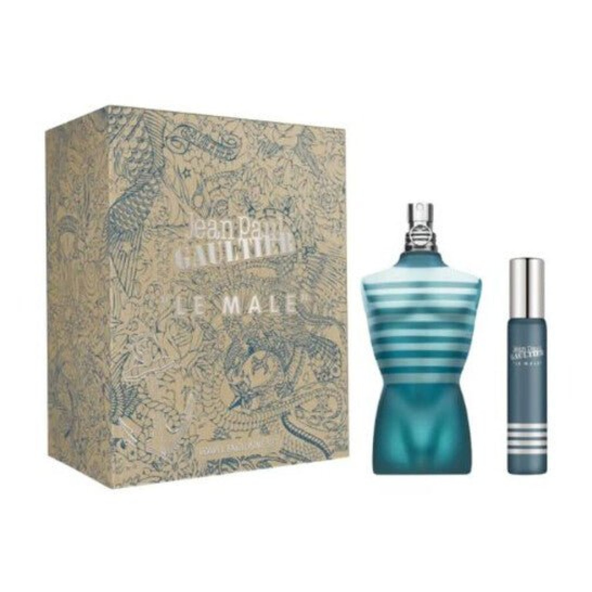 Jean Paul Gaultier Le Male Gift Set (Eau De Toilette Spray 125ml Eau De Toilette Spray 20ml)